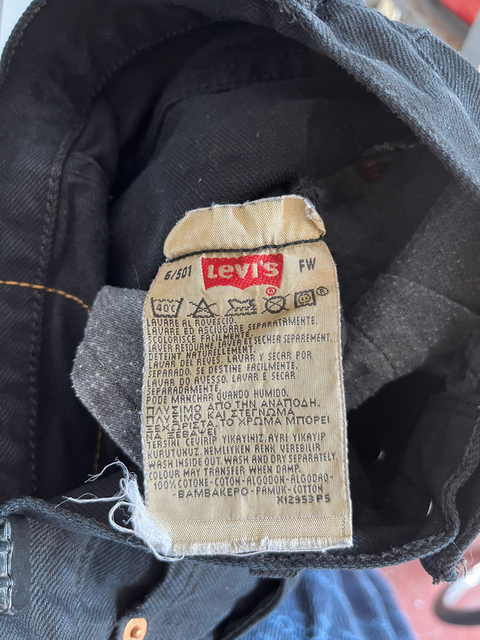 Levi's 501 W26L32 1998