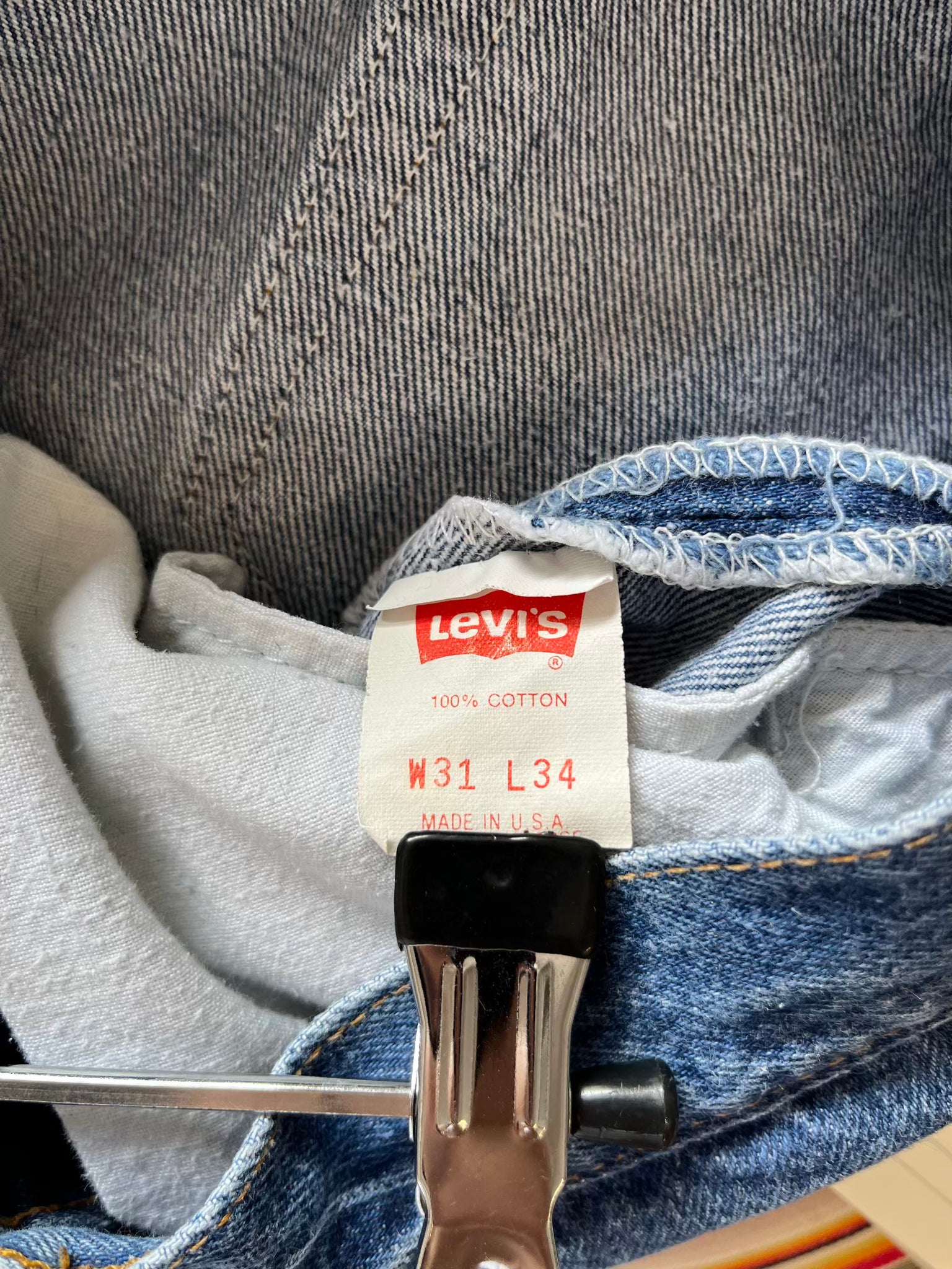 Levi's 501 W31L34 Made in USA 1999