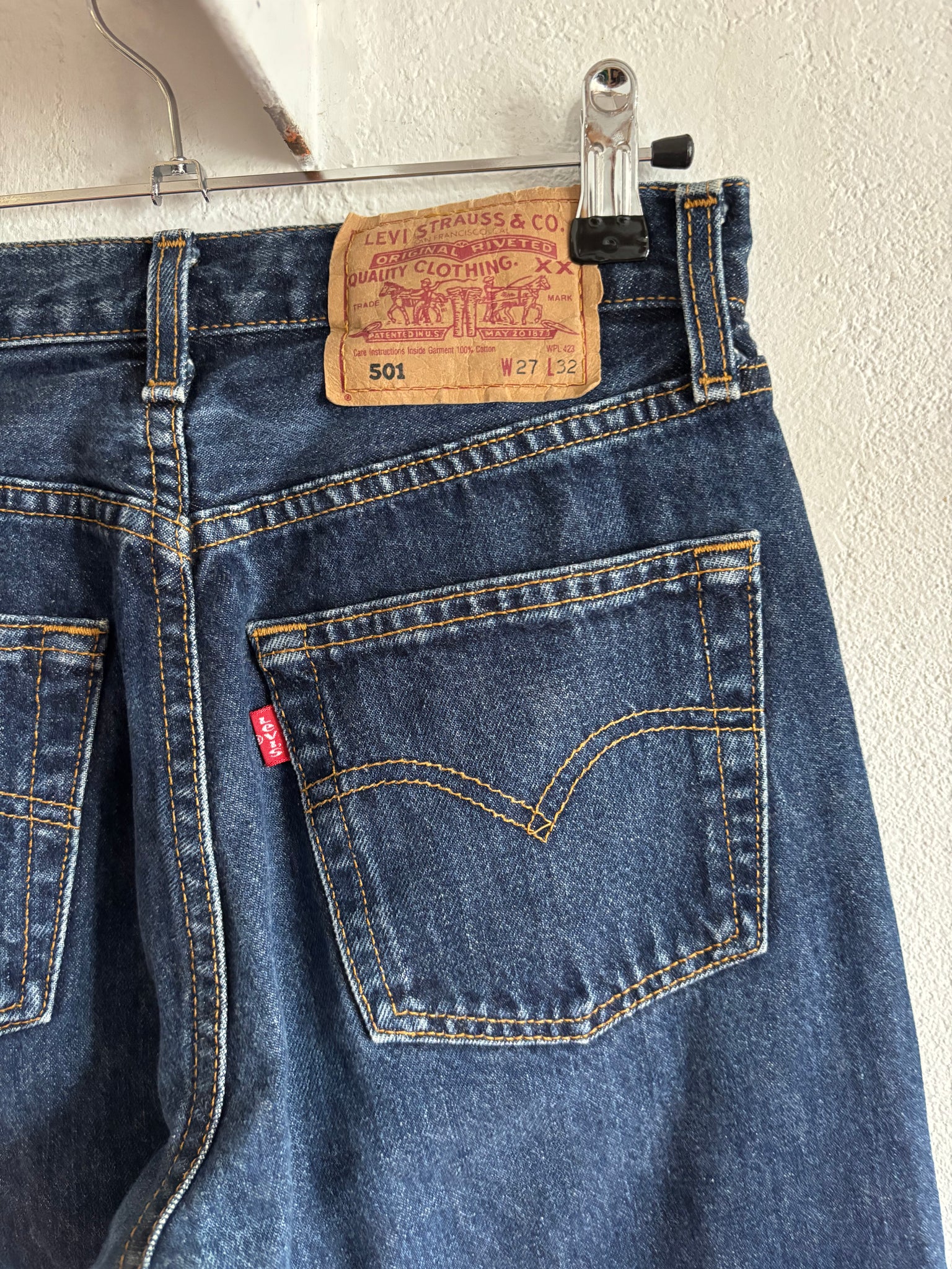 Levi's 501 W27 L32 1998 Made in France