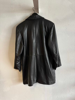 Veste cuir 80s T.38♀/S♂