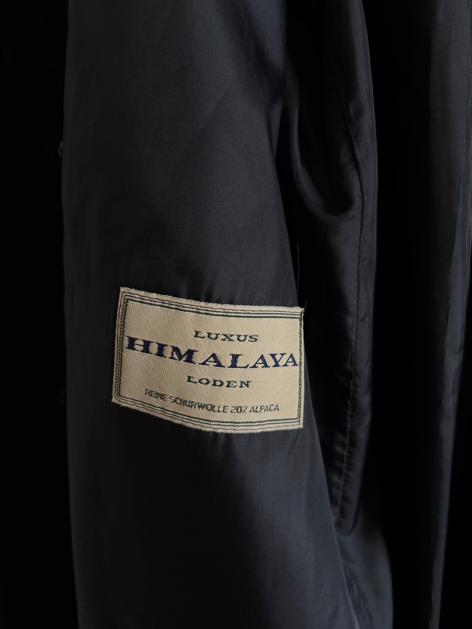 Manteau laine alpaga 90s T.40♀/M♂