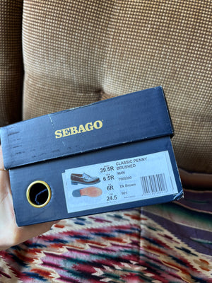 Mocassins Sebago T39,5