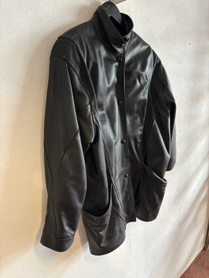 Veste cuir 80s T.40♀/M♂