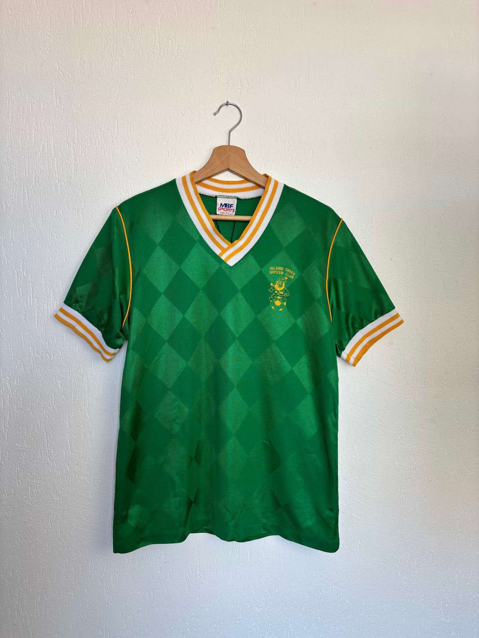 Maillot foot 80s Made in USA T.38