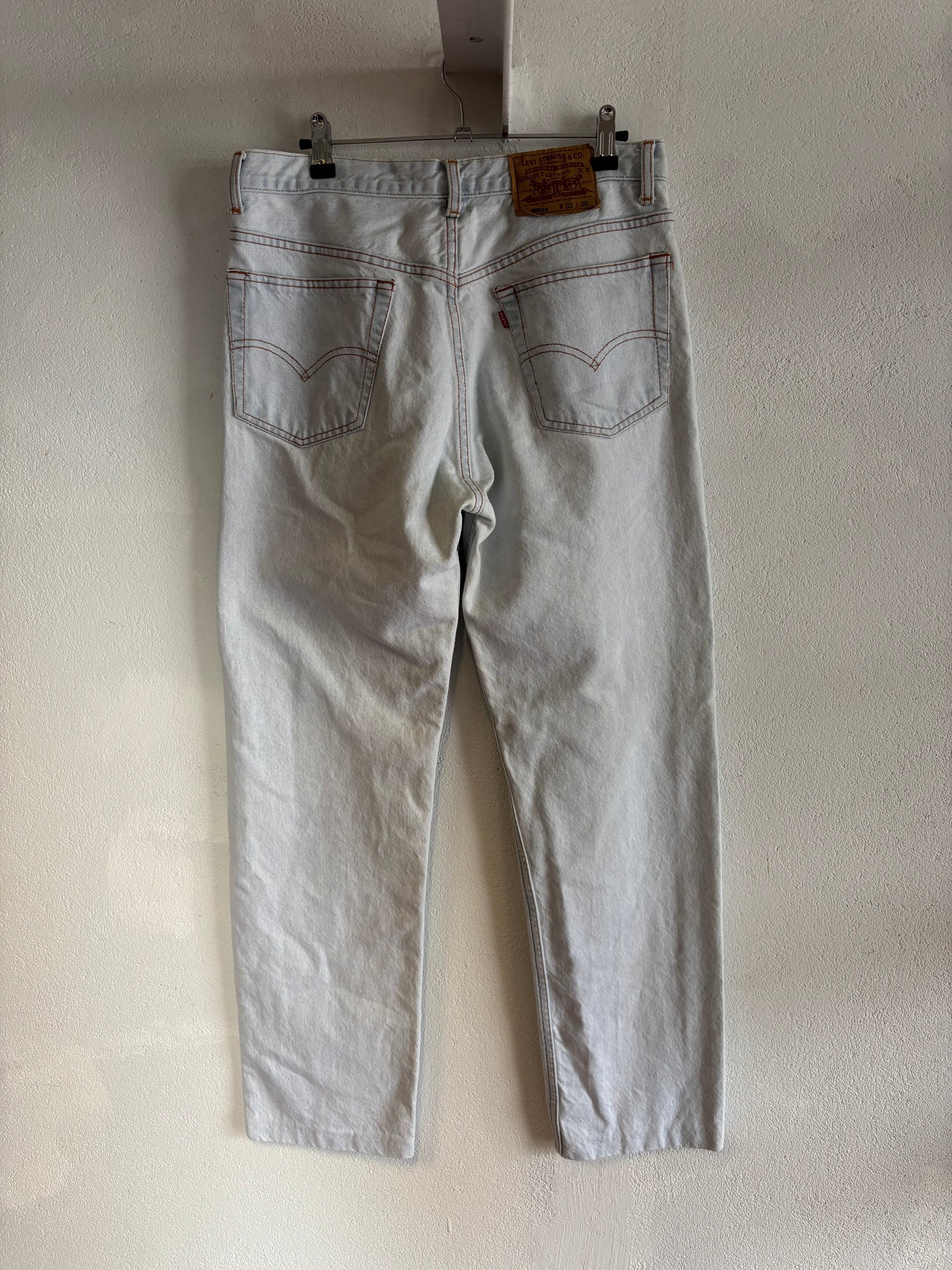 Levi's 501xx W33 L36 raccourci 1997 Made in USA