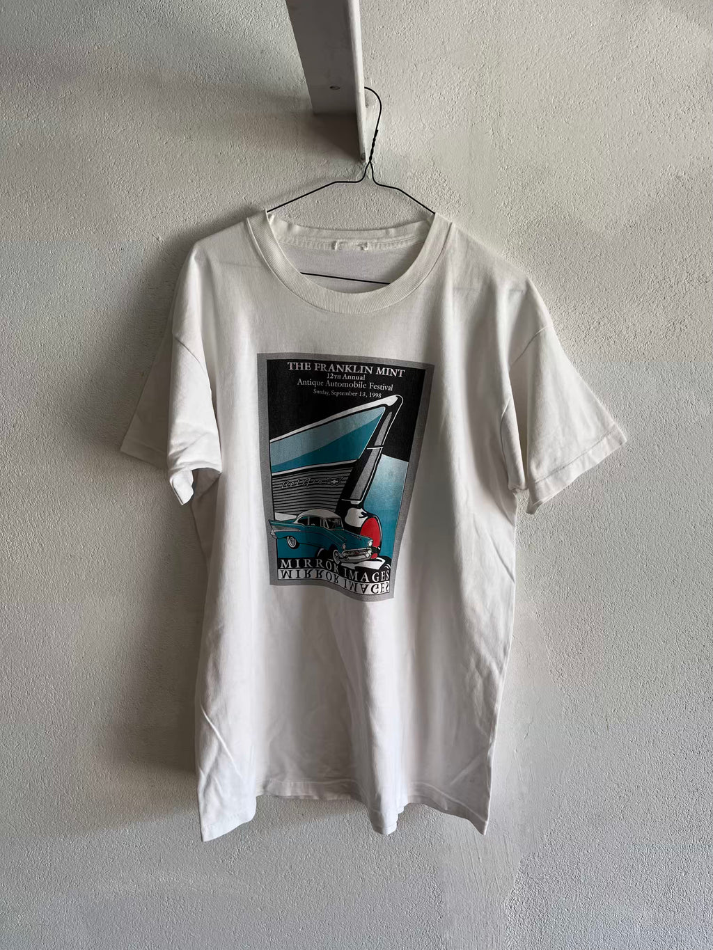 T-shirt Franklin Automobile Festival 1998 T.40♀/L♂