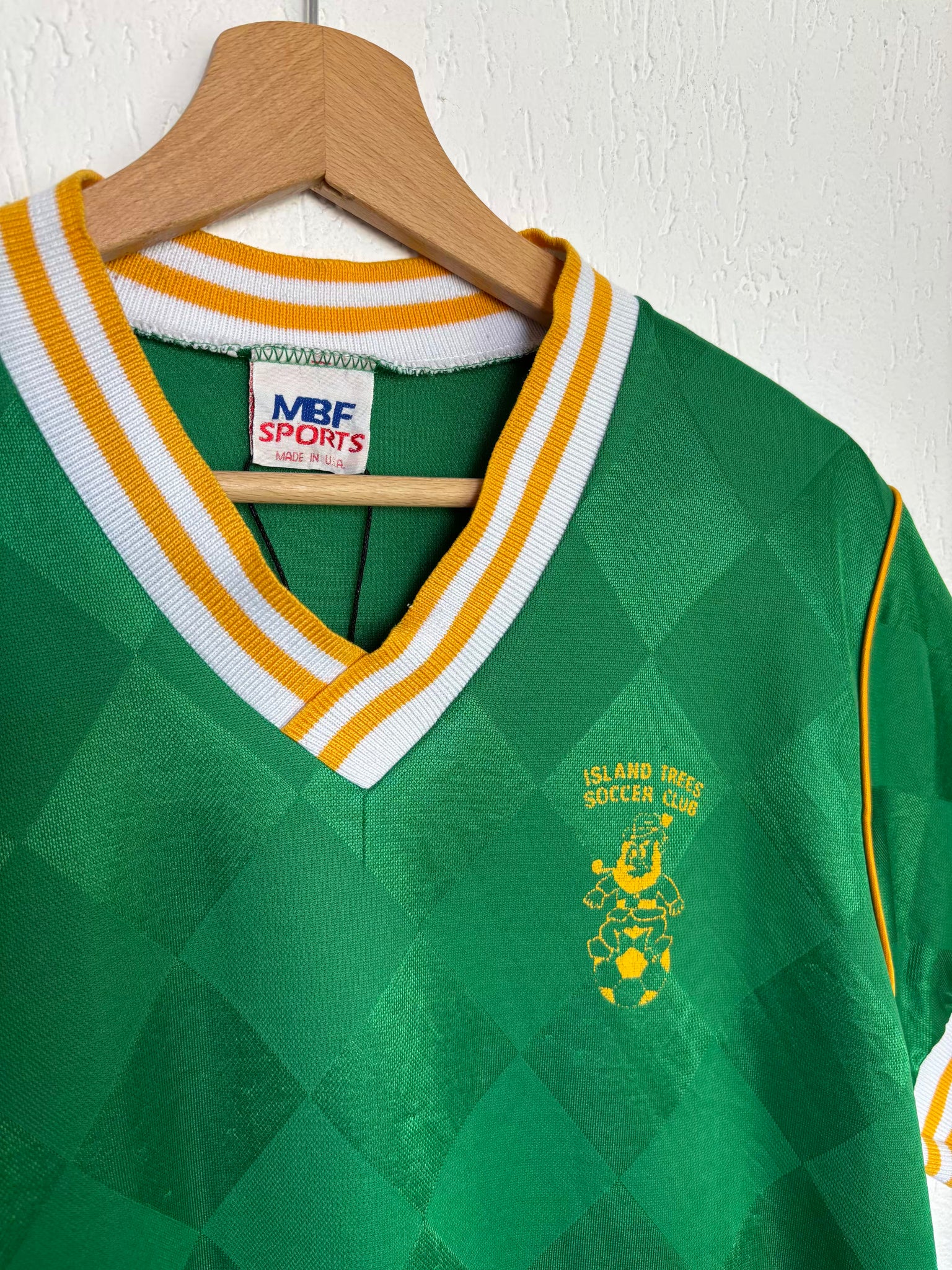 Maillot foot 80s Made in USA T.38