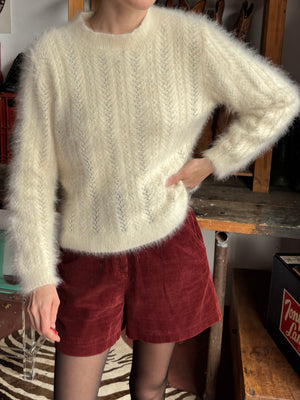 Pull mohair 80s T.36♀
