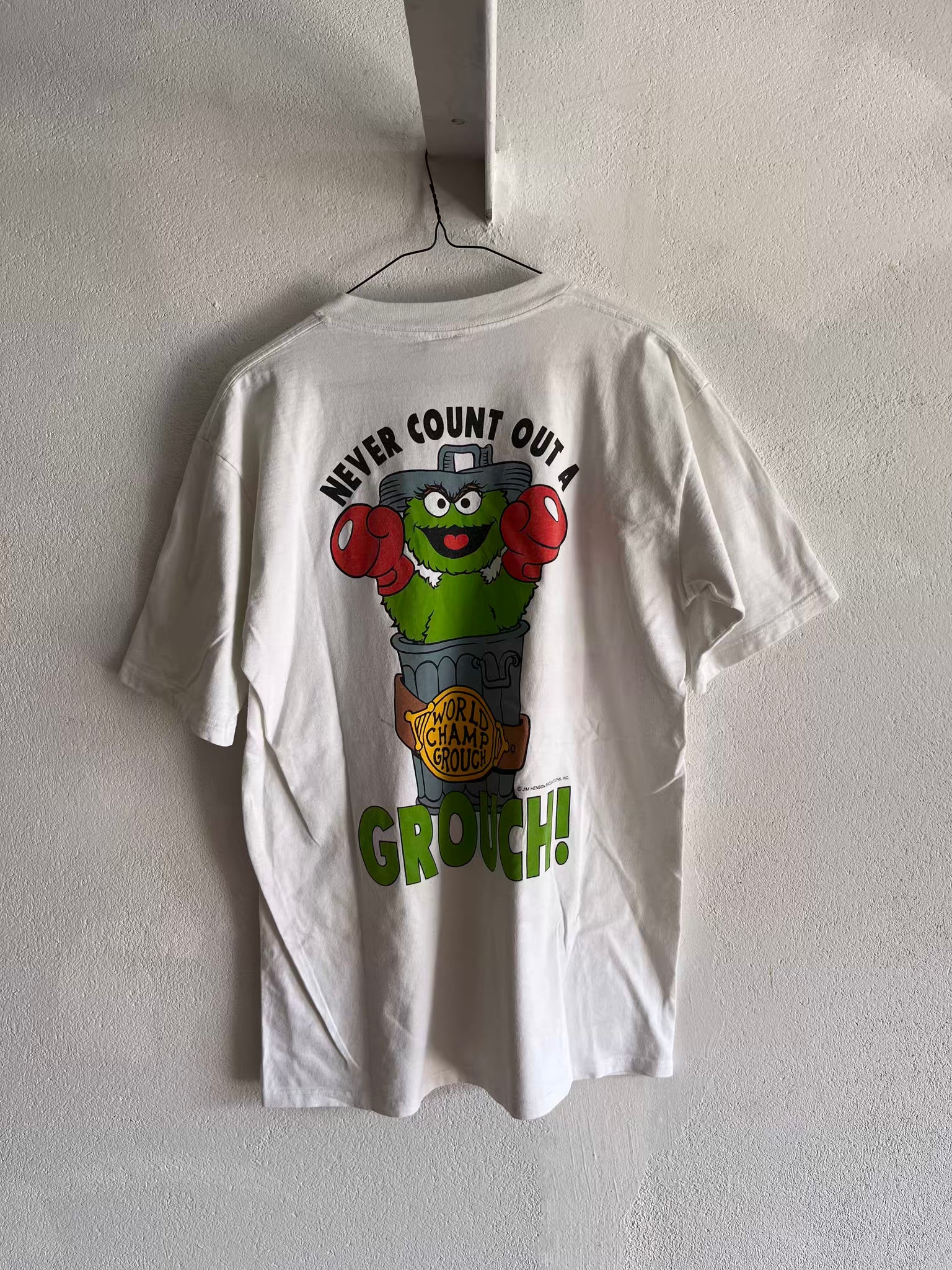 T-shirt Sesame Street Made in Canada 90s T.40♀/L♂