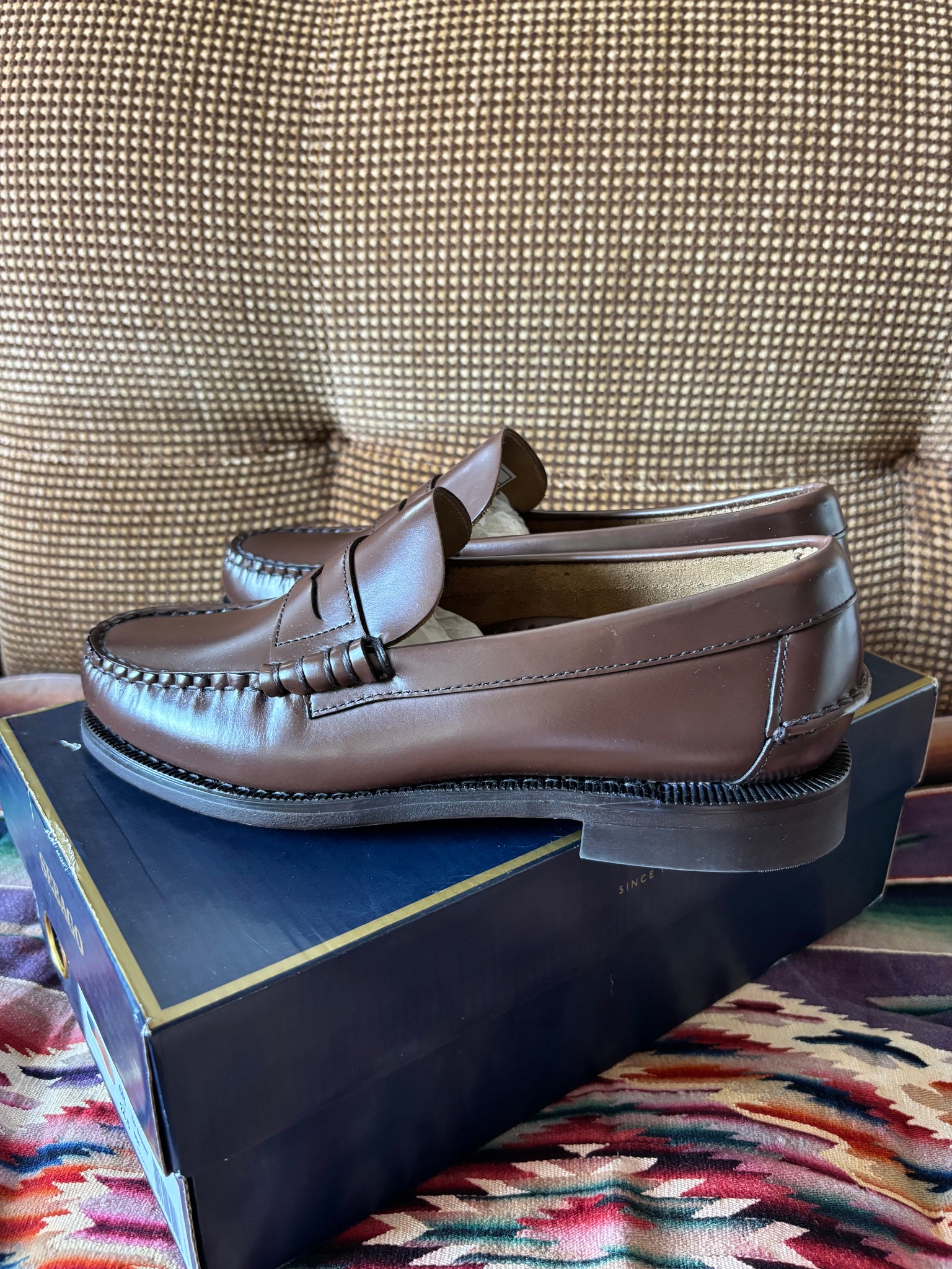 Mocassins Sebago T39,5