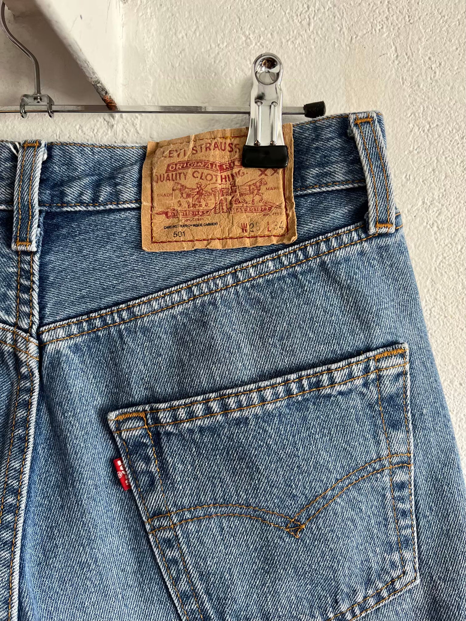 Short Levi's 501 Made in USA 90s T.36♀