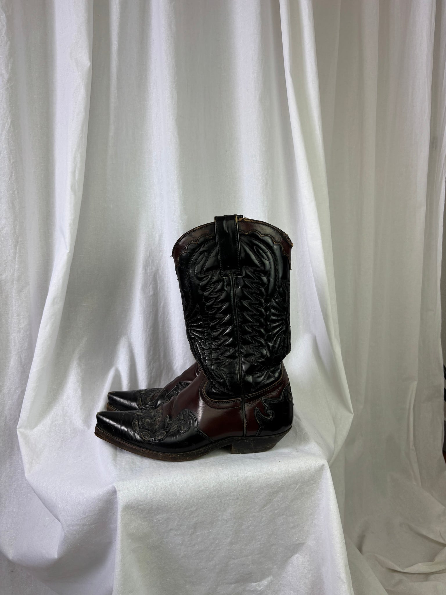 Santiags bi-color T.37 80s
