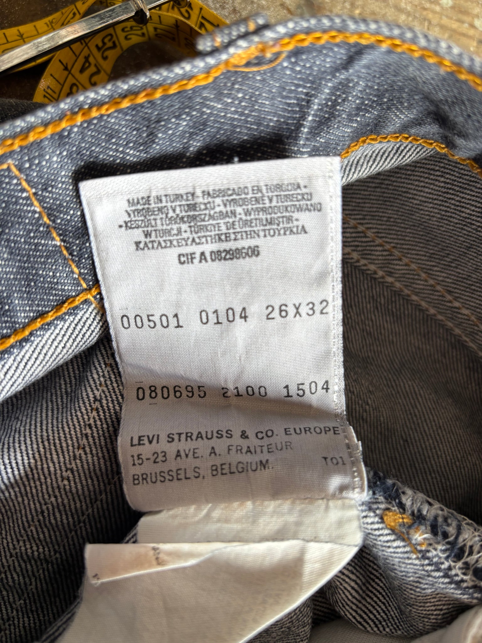 Levi's 501 W26 L32 2000