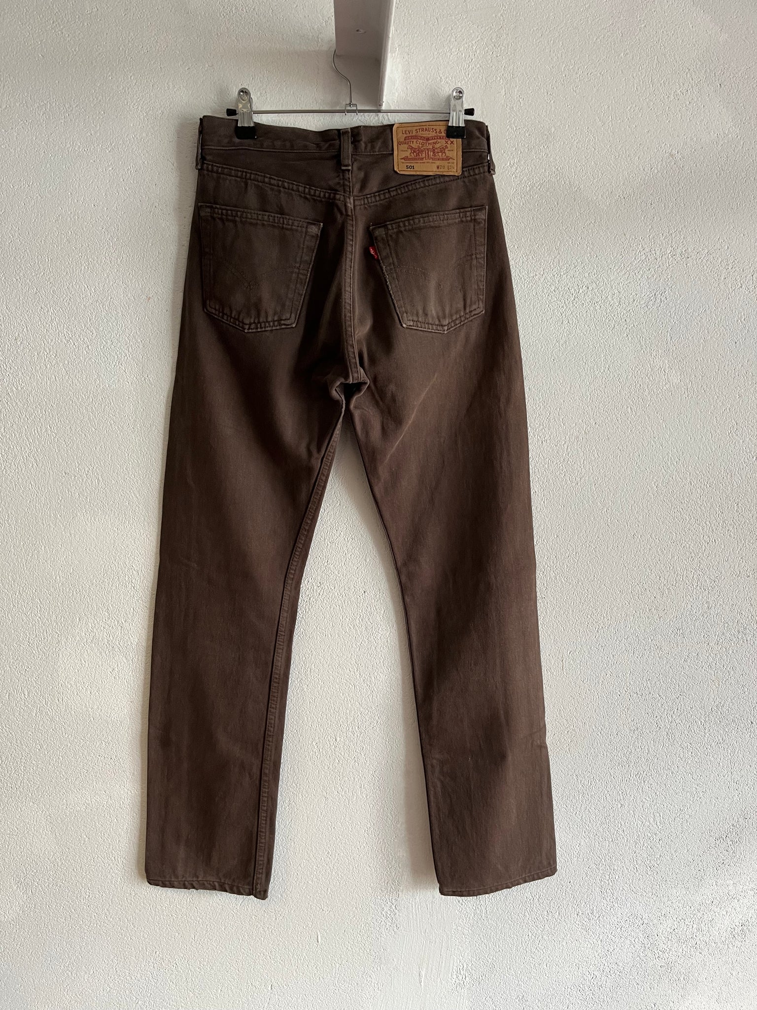 Levi's 501 W28 raccourci 1997 Made in France