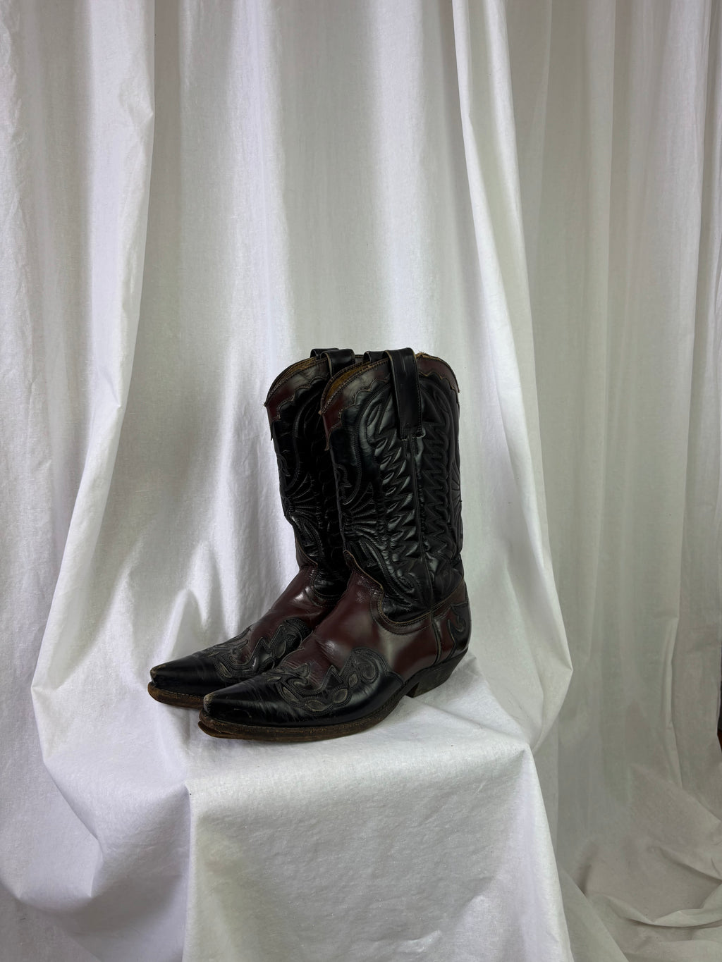 Santiags bi-color T.37 80s