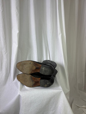 Santiags tressées T.37 80s