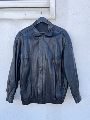 Veste cuir 80s T.38♀/S♂