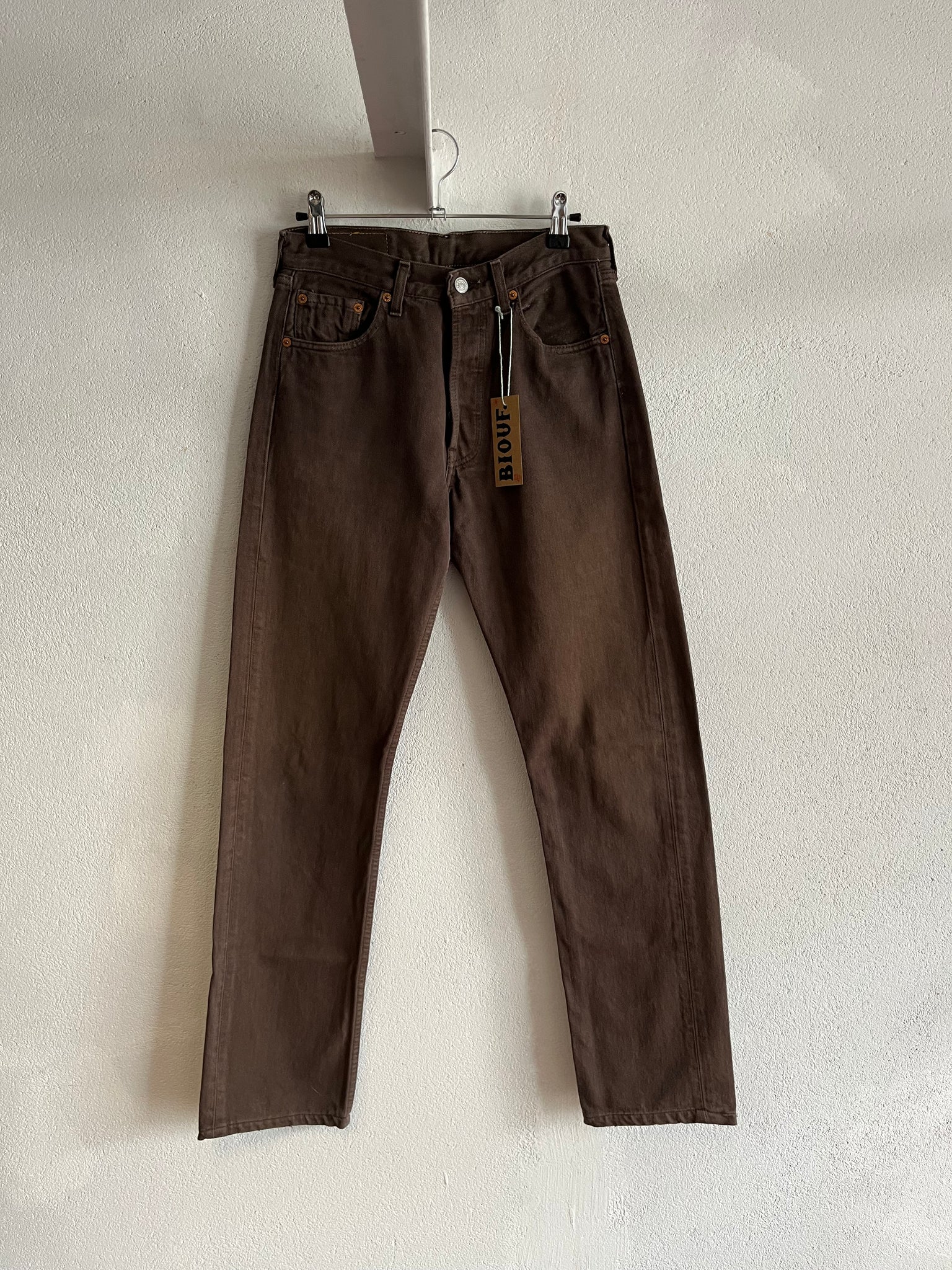 Levi's 501 W28 raccourci 1997 Made in France