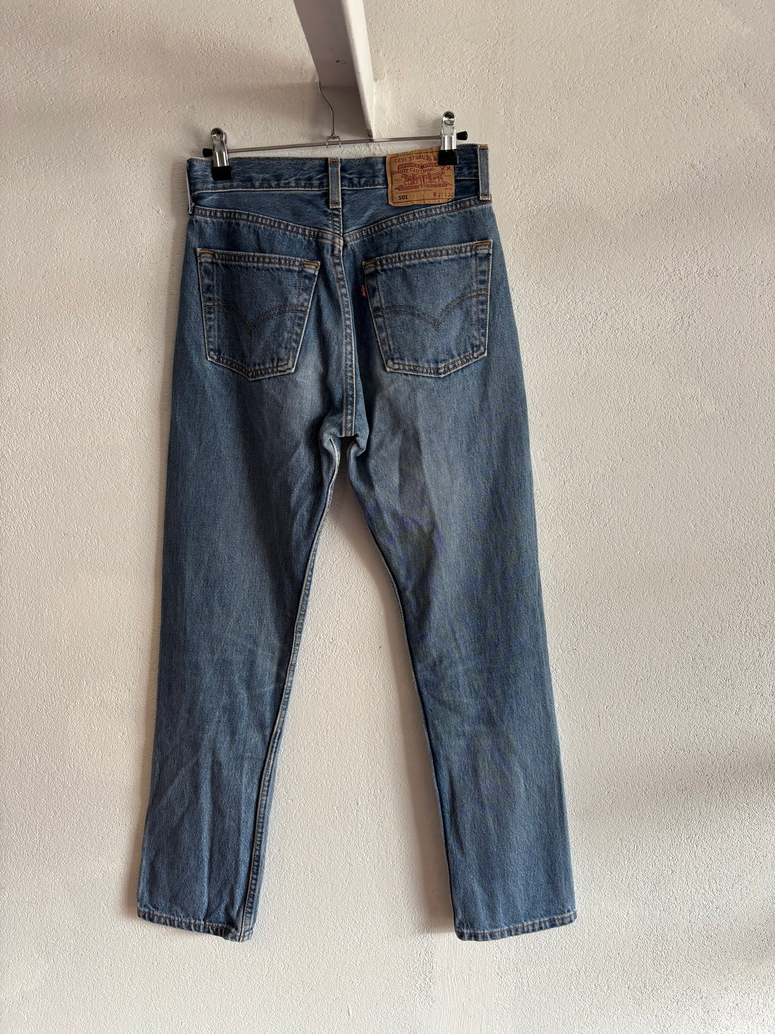 Levi's 501 W27 L30 1996 Made in UK