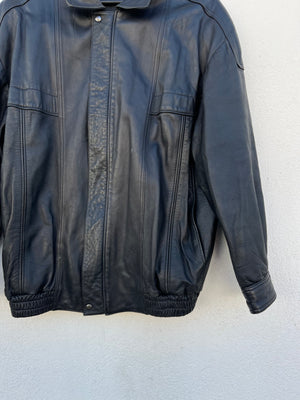 Veste cuir 80s T.38♀/S♂