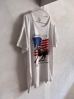 T-shirt Horse Saddle Up 90s T.42♀/XL♂