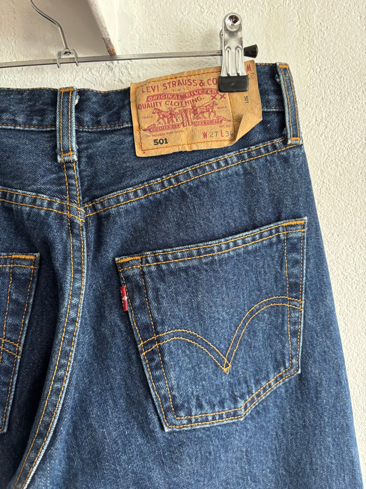 Levi's 501 W27 L34 90s