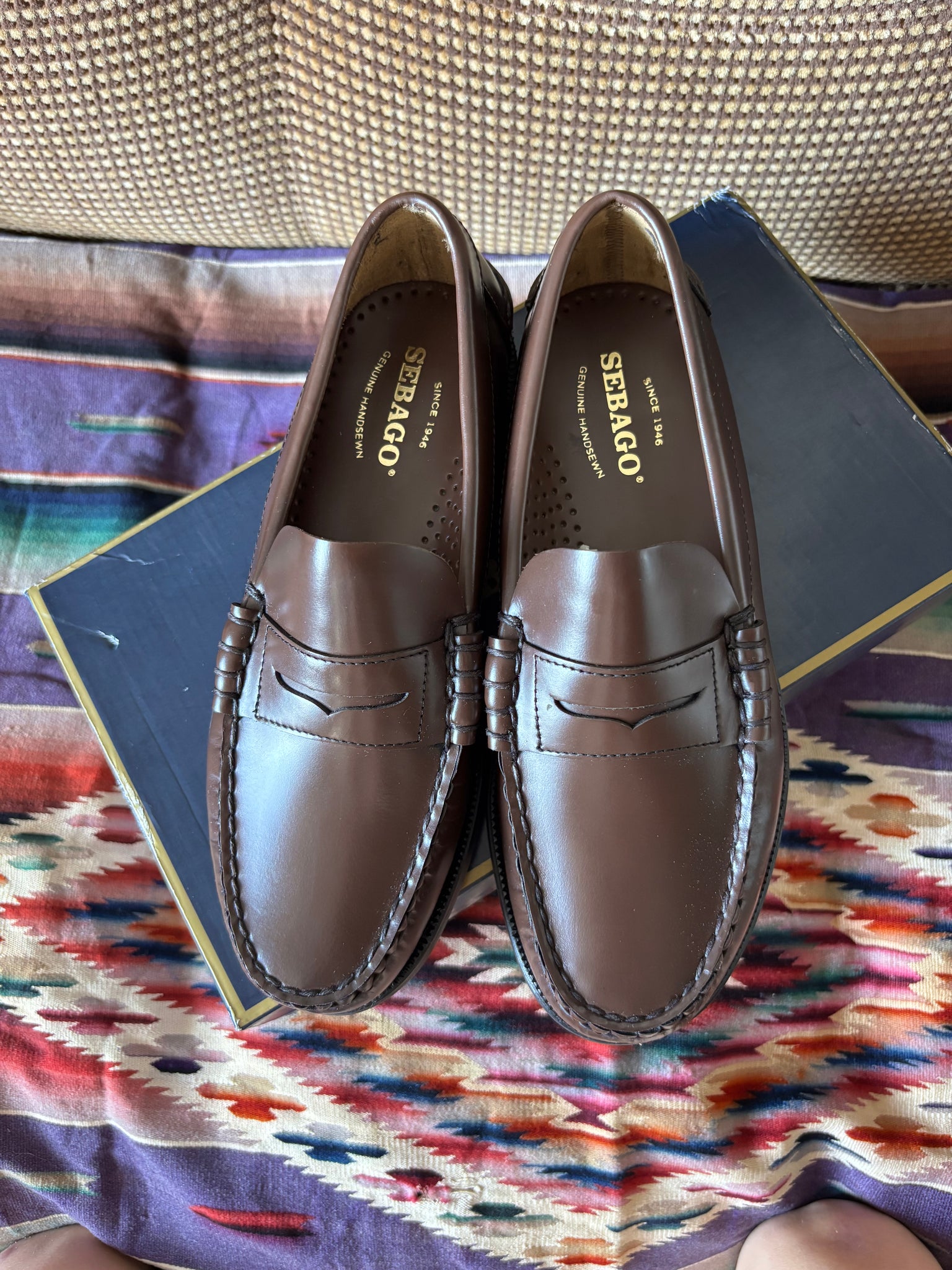 Mocassins Sebago T39,5