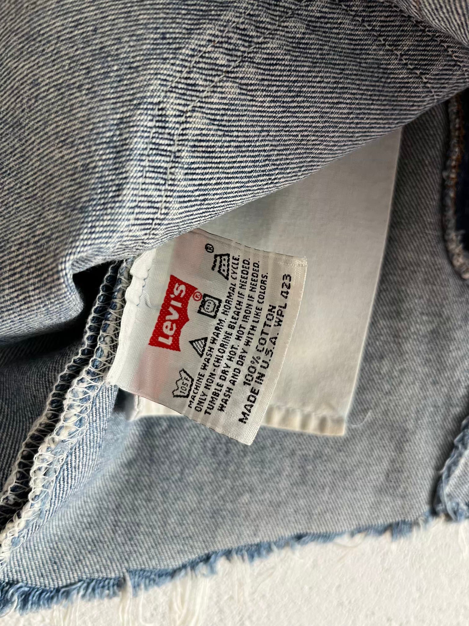 Jupe Levi's Made in USA 1997 T.36♀