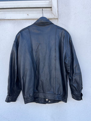 Veste cuir 80s T.38♀/S♂