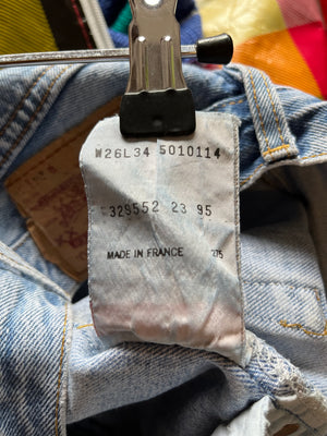 Levi's 501 W26L34 1995 Made in France