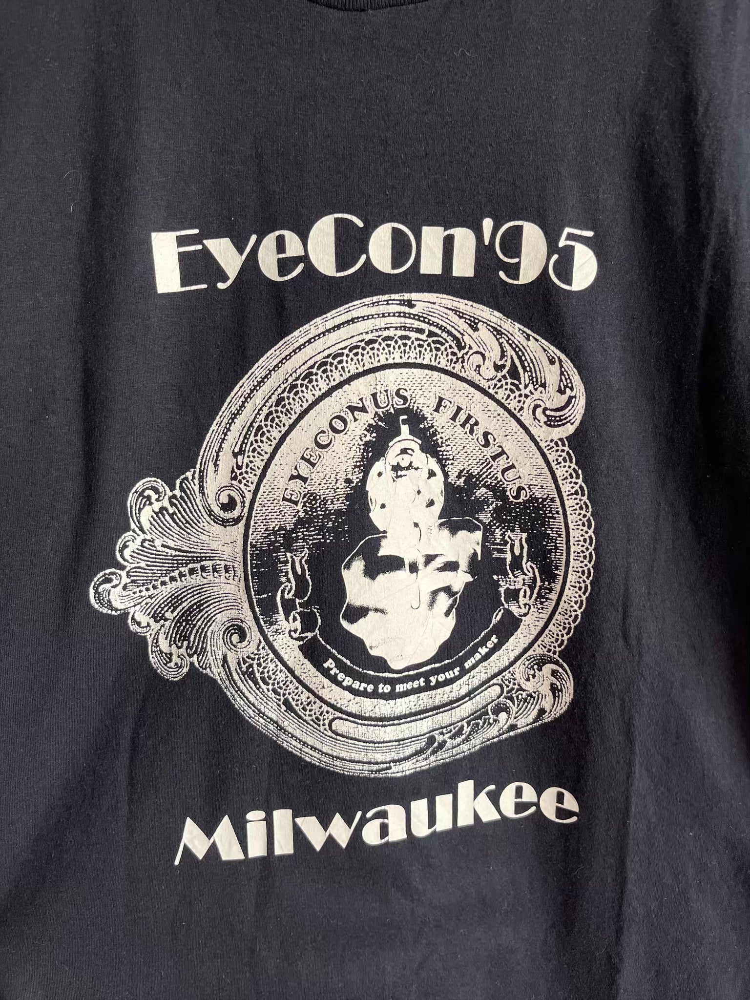 T-shirt EyeCon Made in USA 1995 T.42♀/XL♂