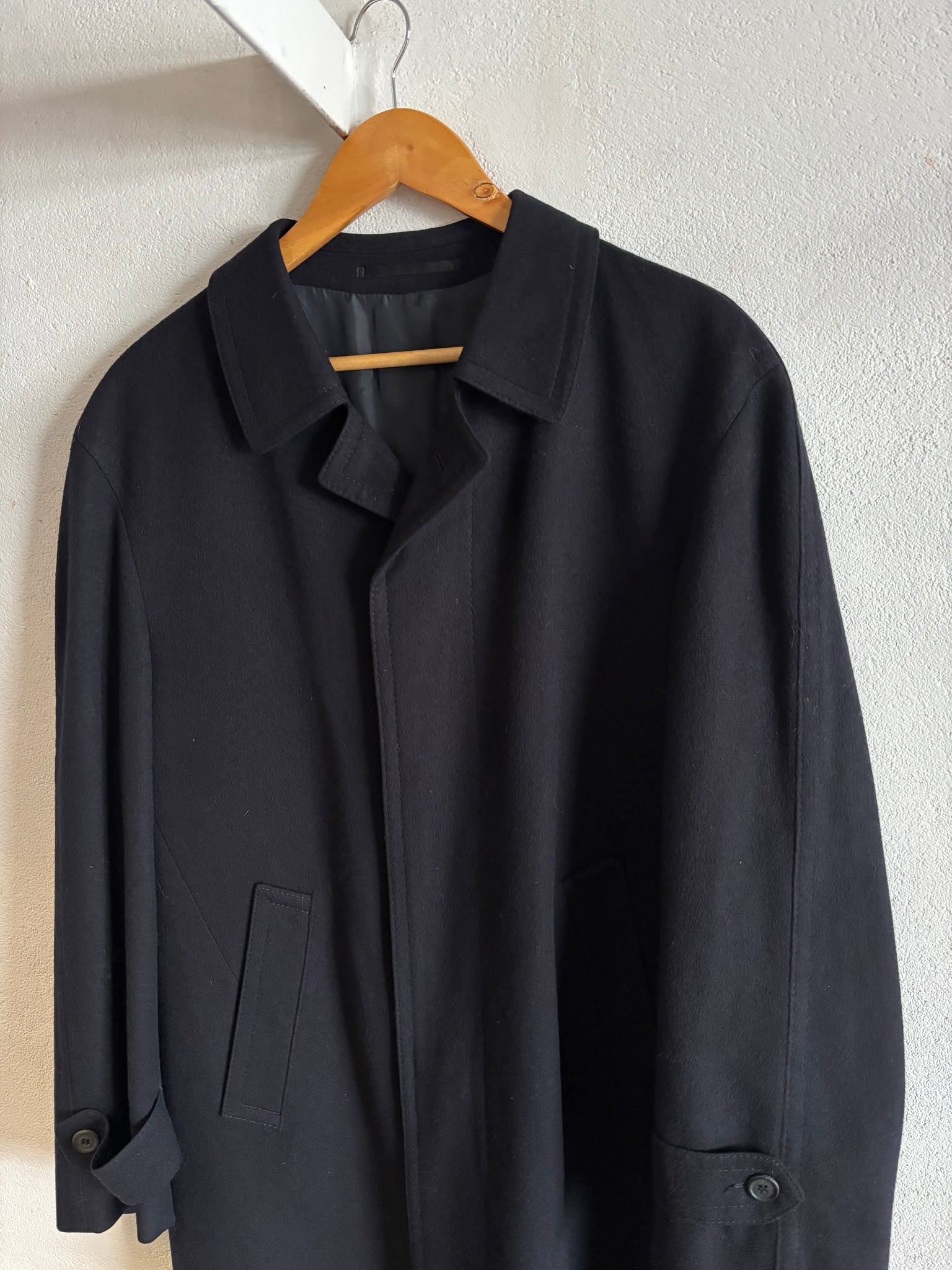 Manteau laine alpaga 90s T.40♀/M♂