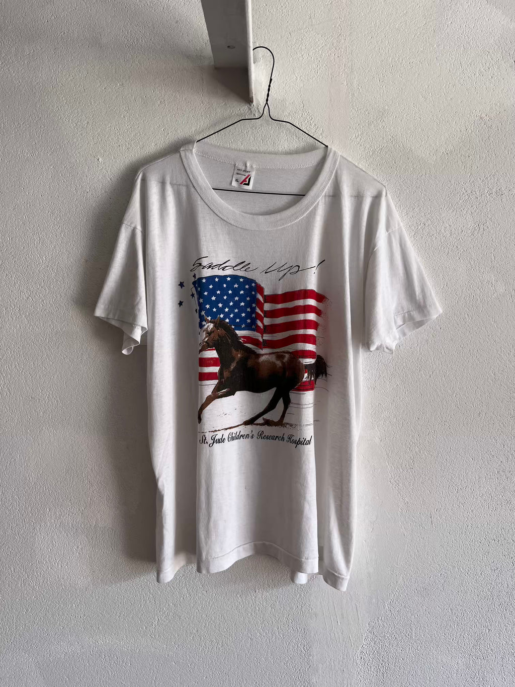 T-shirt Horse Saddle Up 90s T.42♀/XL♂