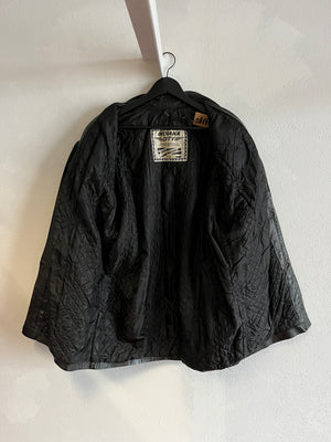 Veste cuir 80s T.36-38♀/S♂