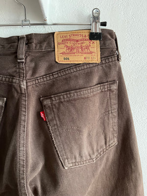 Levi's 501 W28 raccourci 1997 Made in France