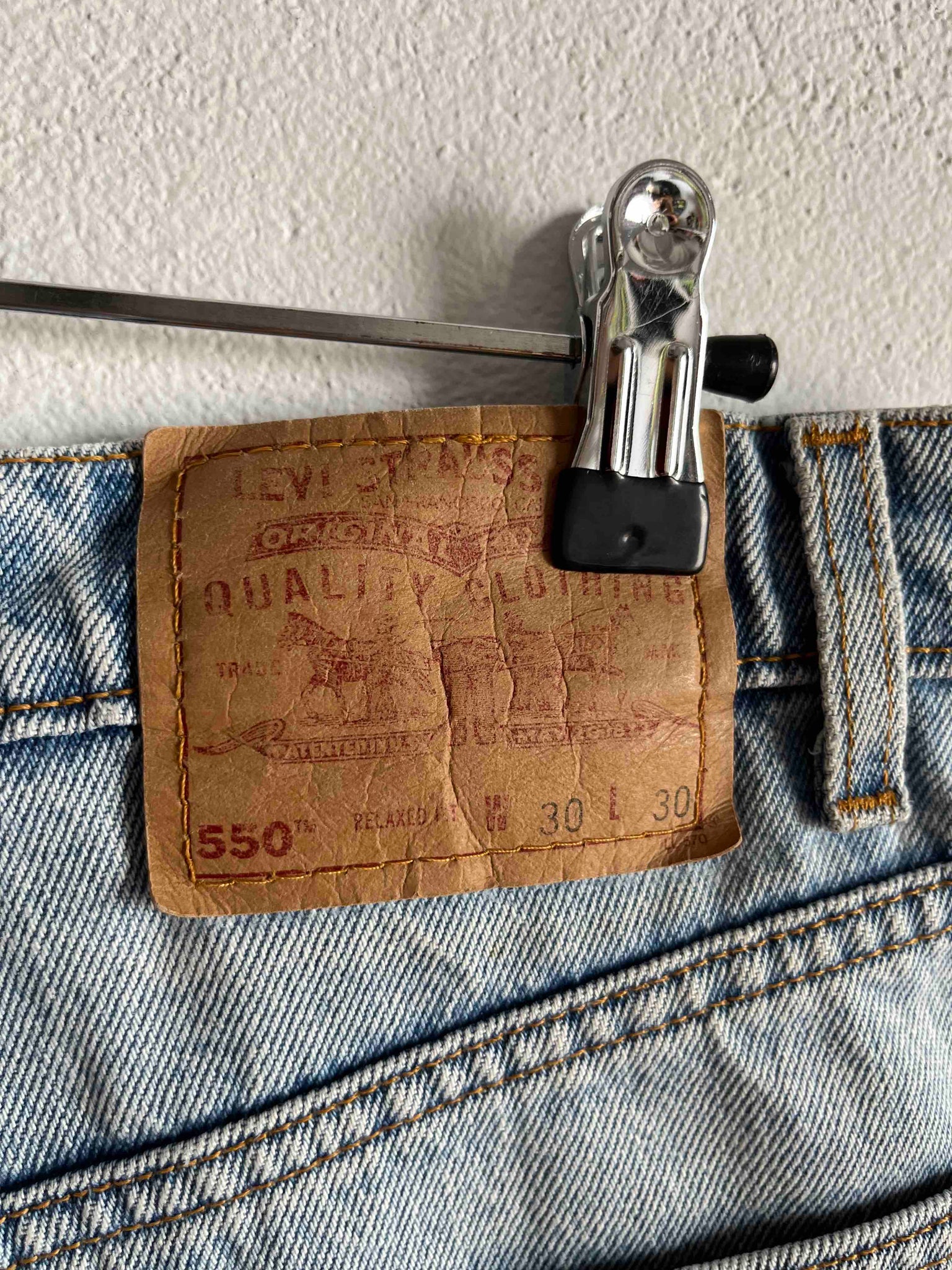 Short Levi's 550 90s W30