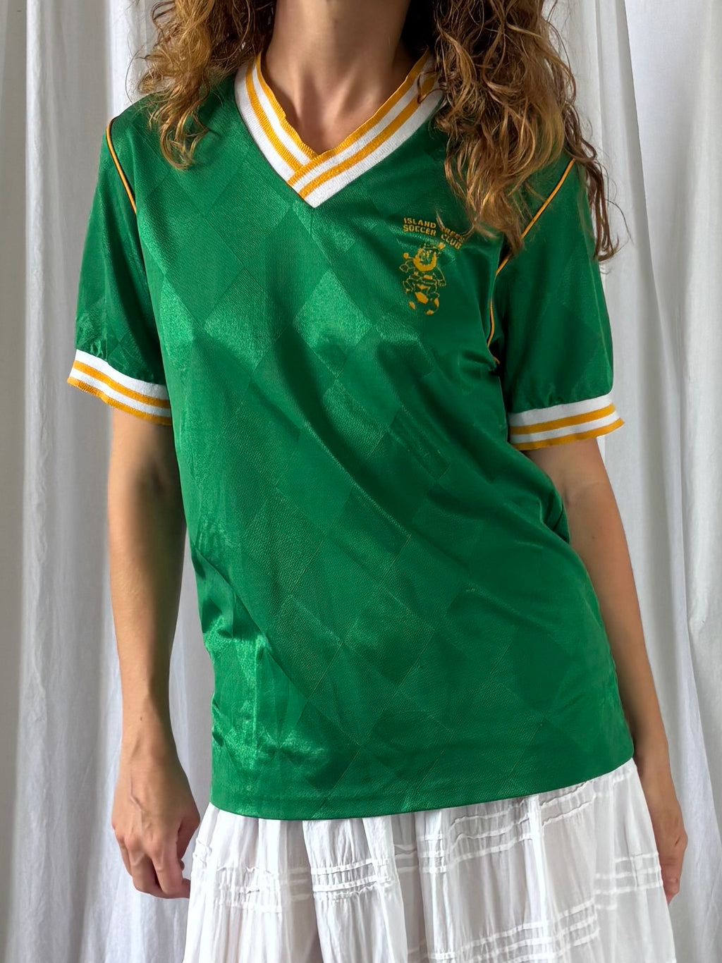 Maillot foot 80s Made in USA T.38