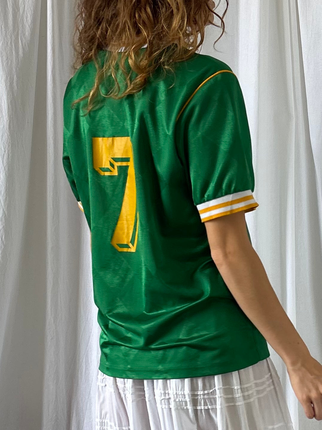 Maillot foot 80s Made in USA T.38