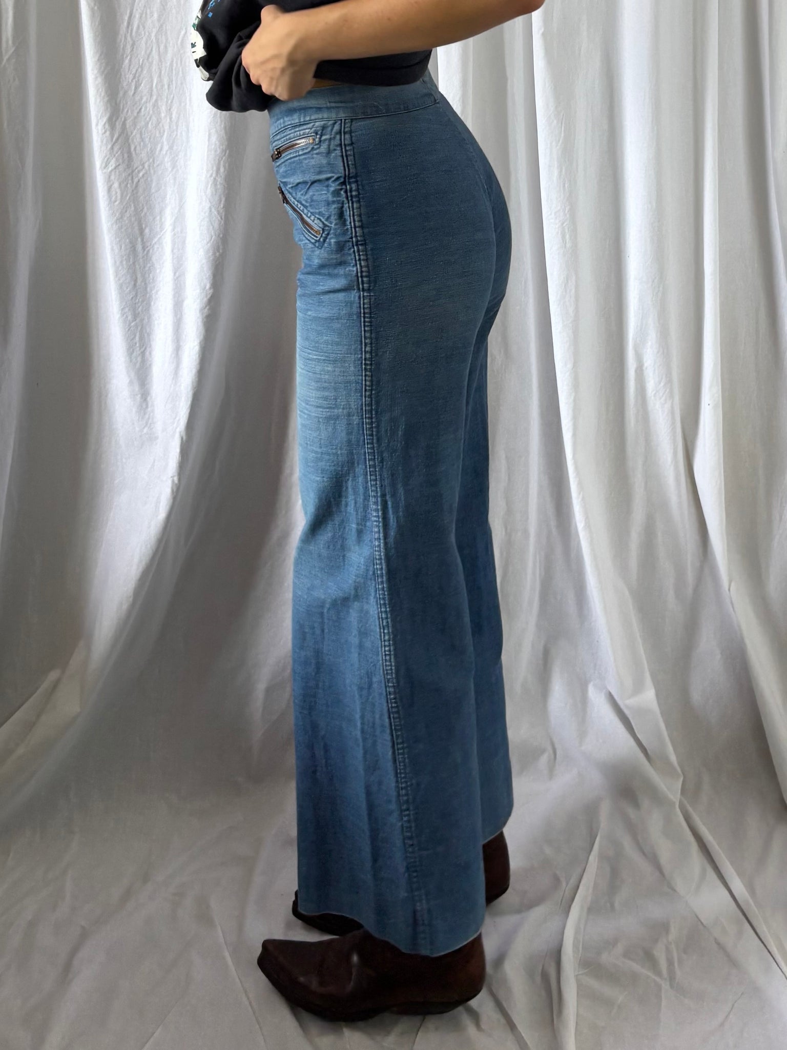 Jean fait main 70s T.36
