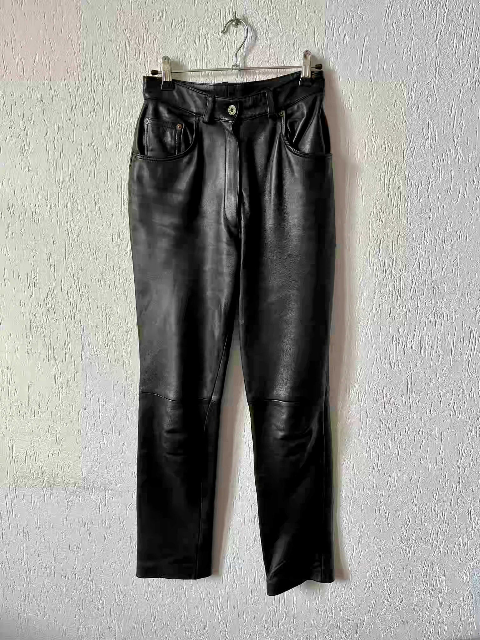 Pantalon cuir 80s T.34♀