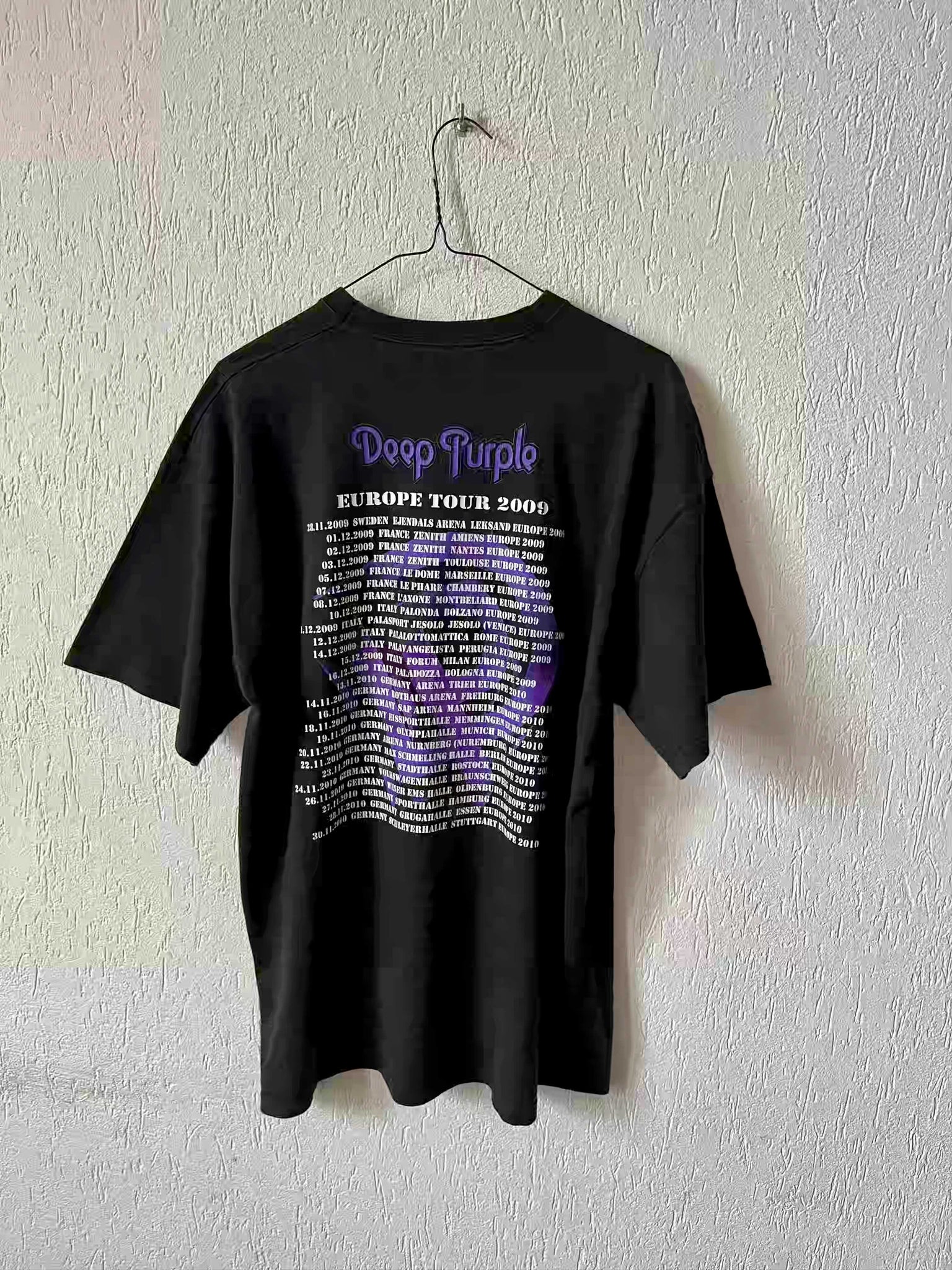 T-shirt Deep Purple 2009 T.40♀/L♂