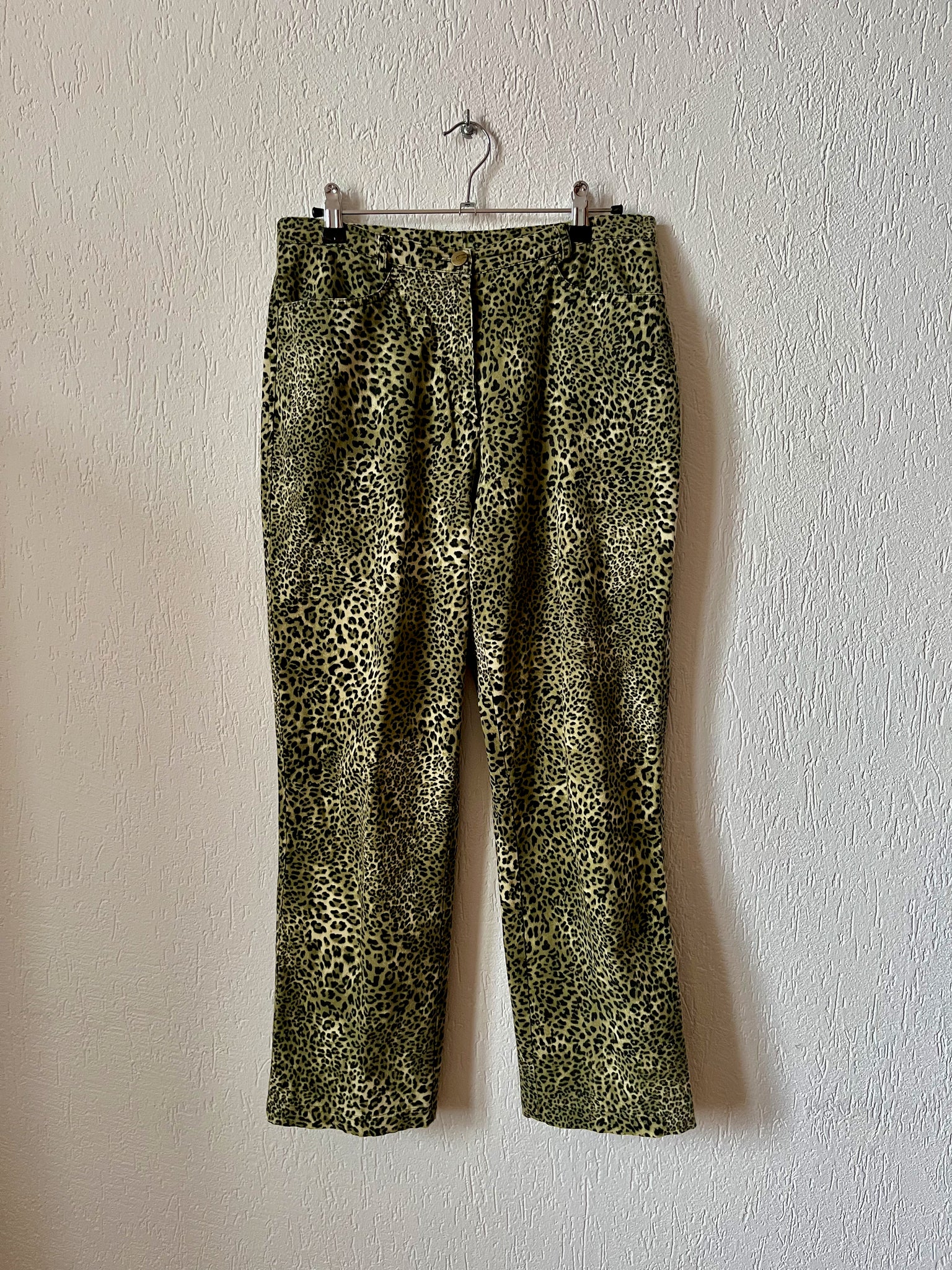 Pantalon léopard 90s T.38♀