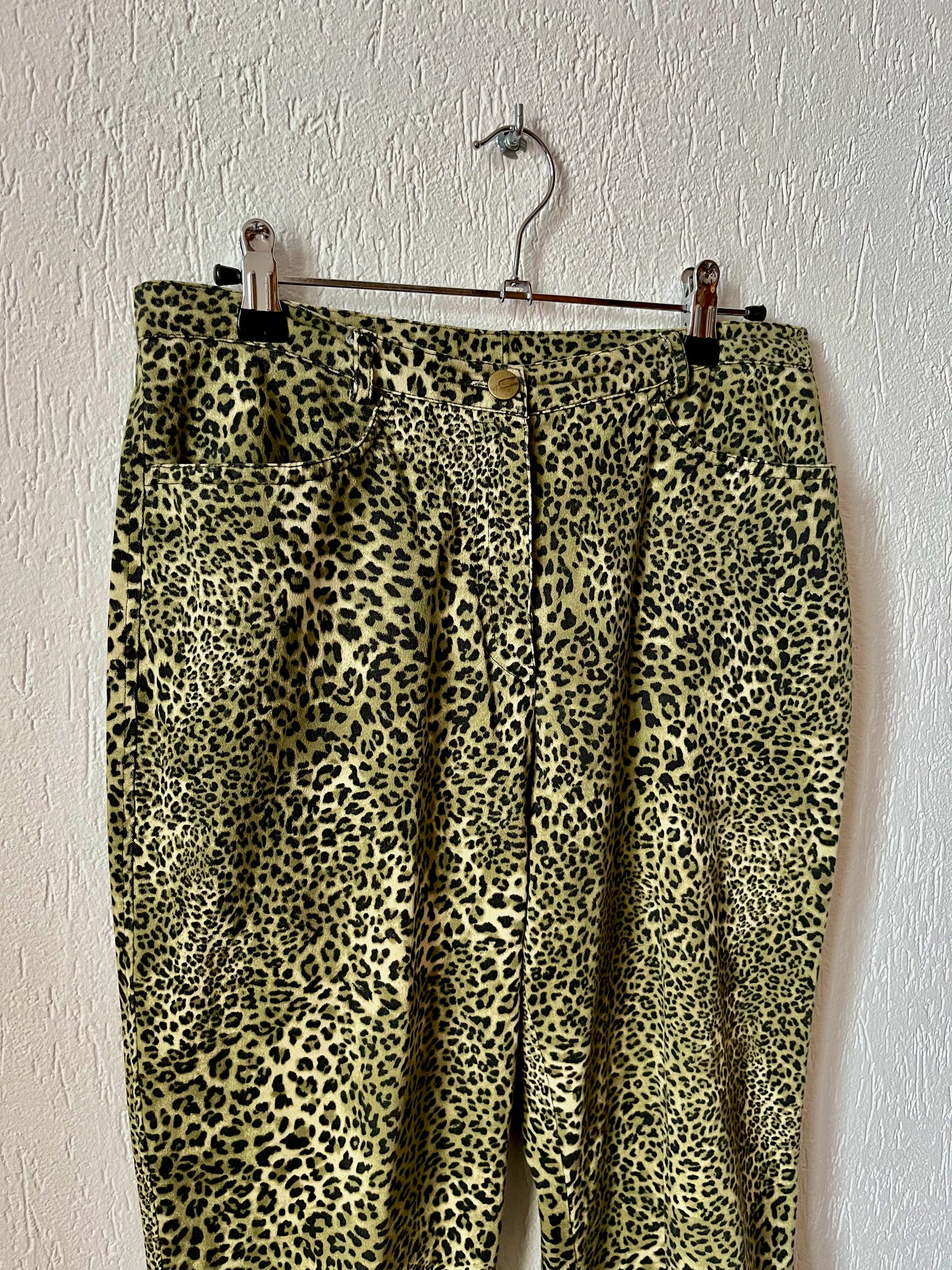 Pantalon léopard 90s T.38♀