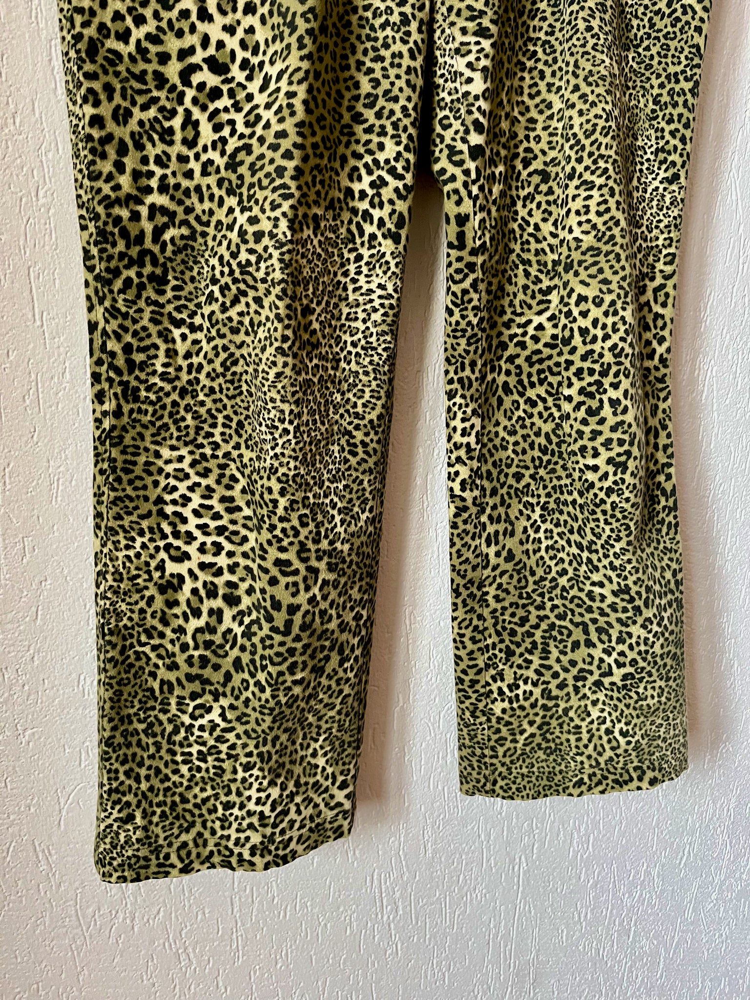 Pantalon léopard 90s T.38♀