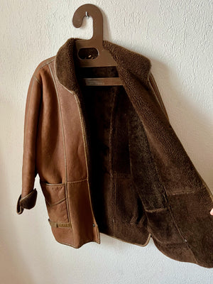 Manteau peau lainée T.42♀/M-L♂