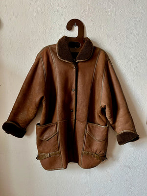 Manteau peau lainée T.42♀/M-L♂