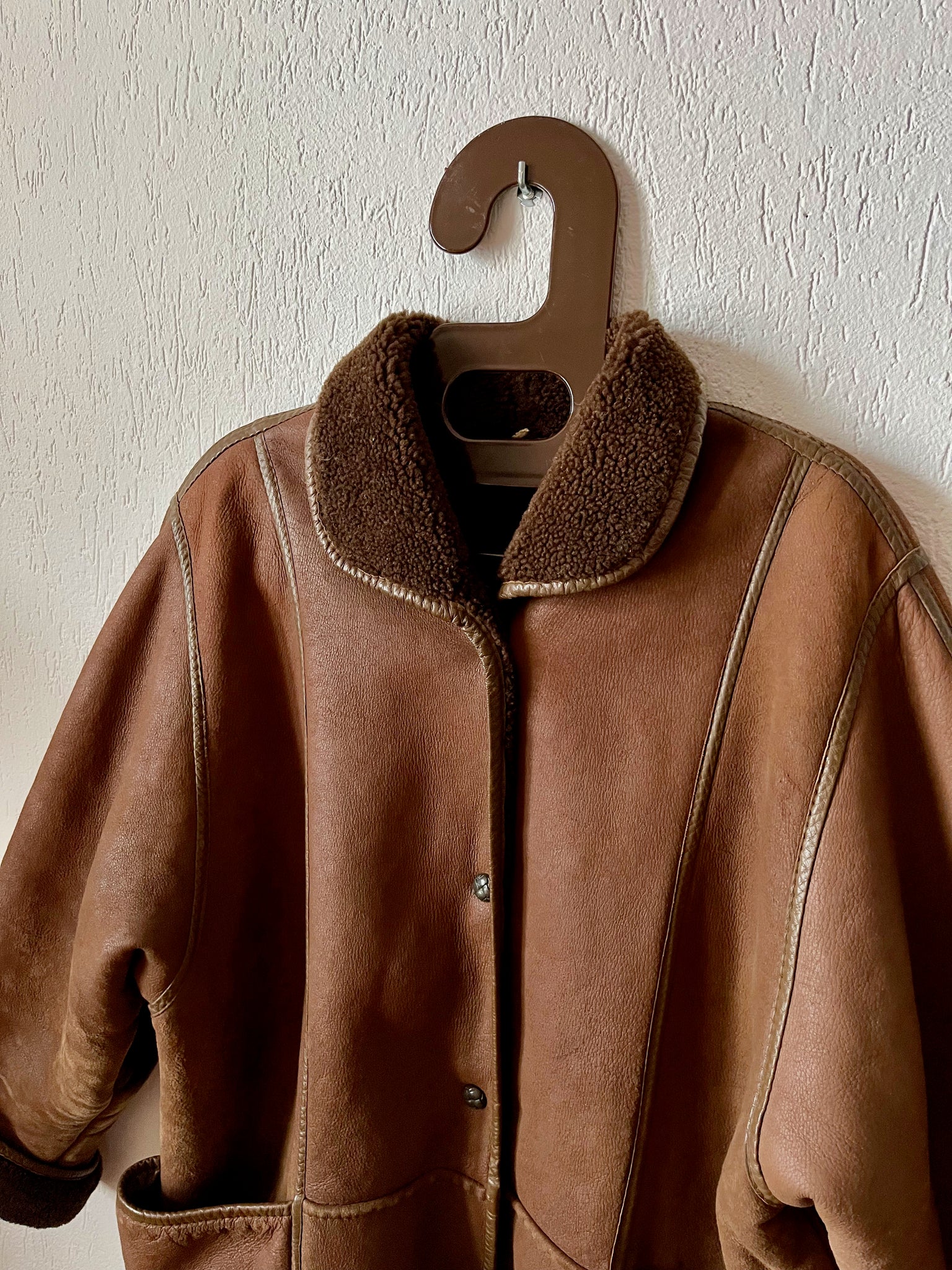 Manteau peau lainée T.42♀/M-L♂