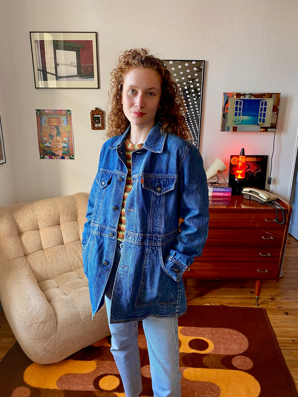 Veste saharienne Levi's 70s