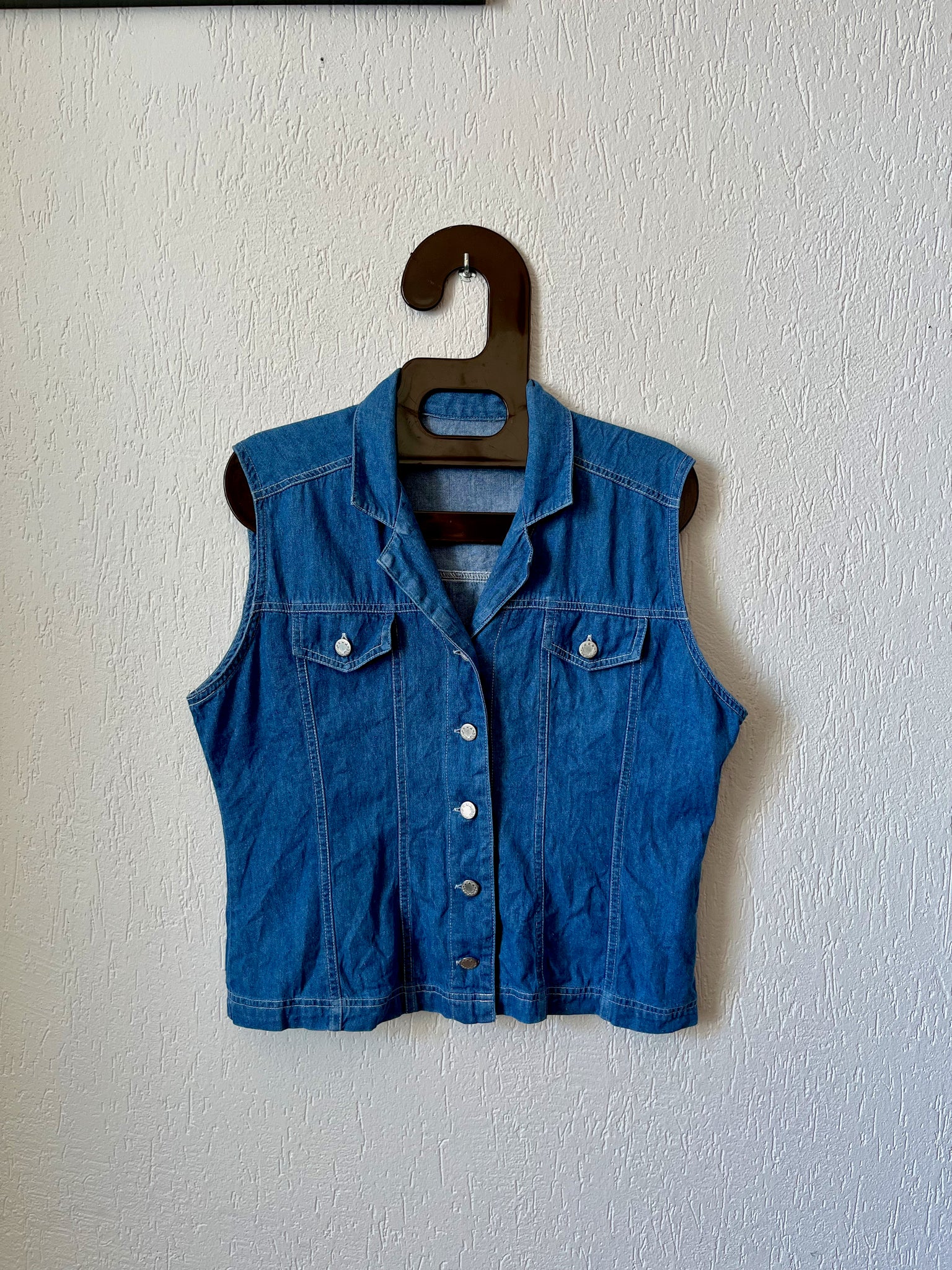 Gilet jean 90s T.38-40♀