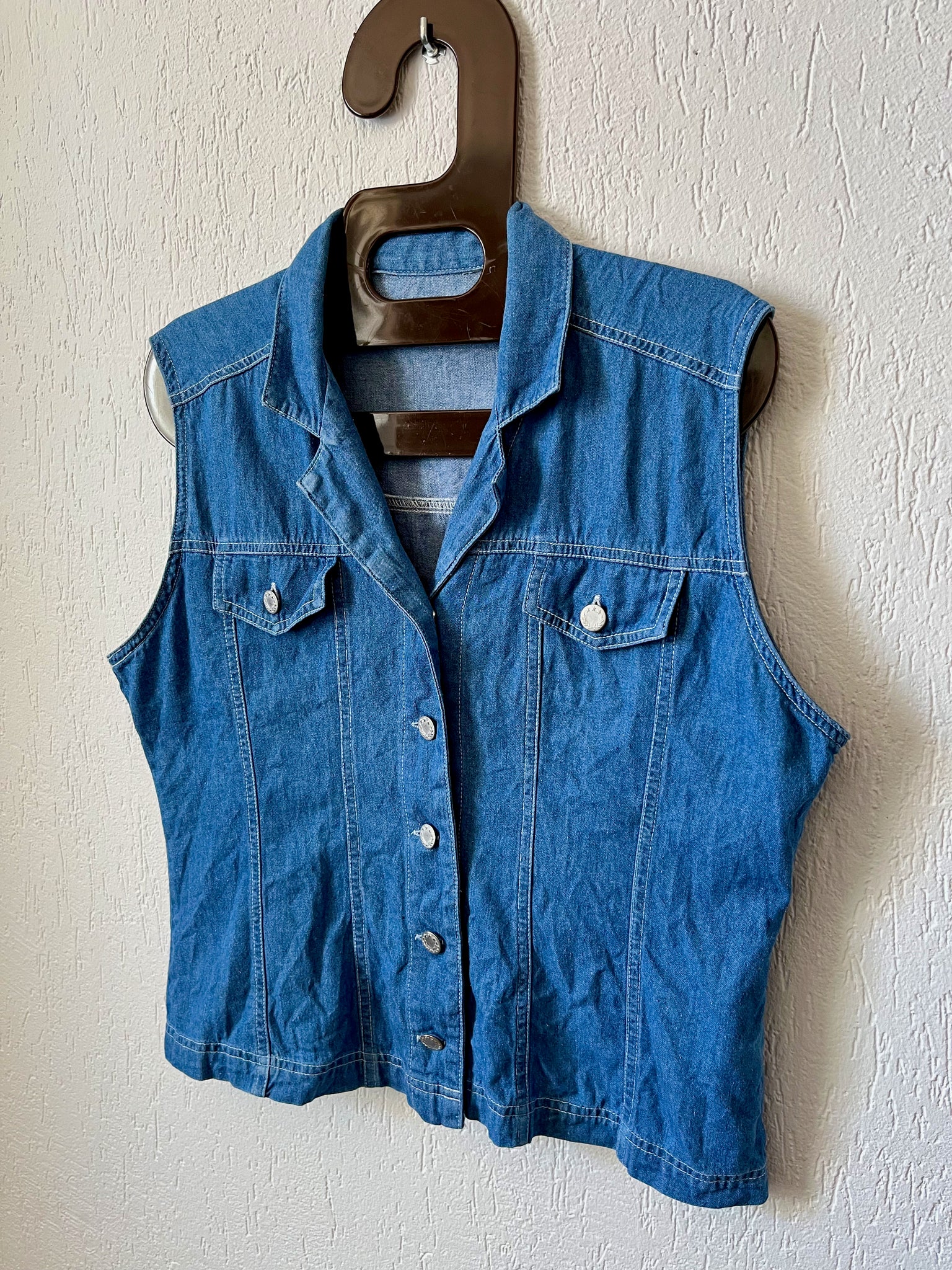 Gilet jean 90s T.38-40♀